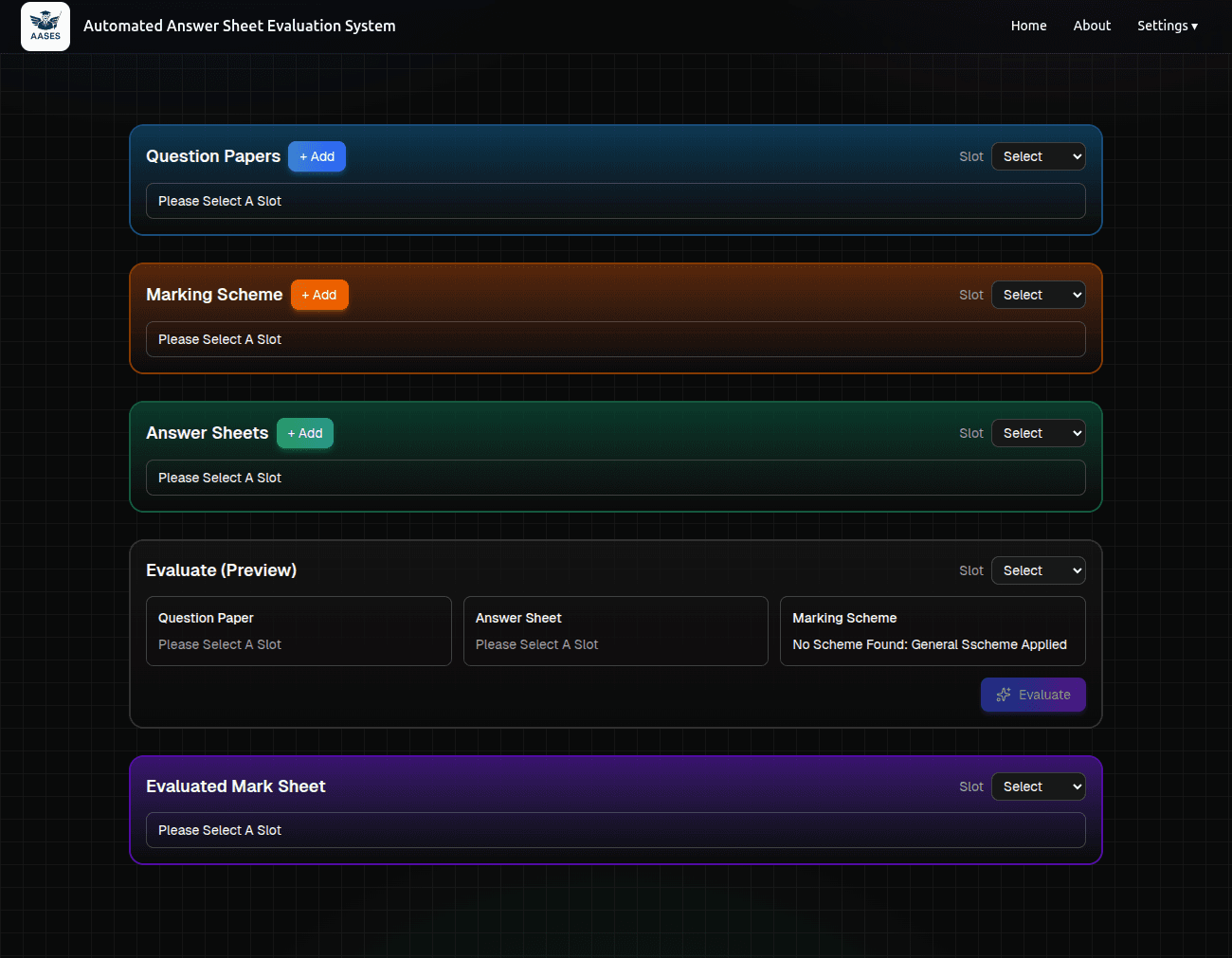 Automated Answer Sheet Evaluation System!